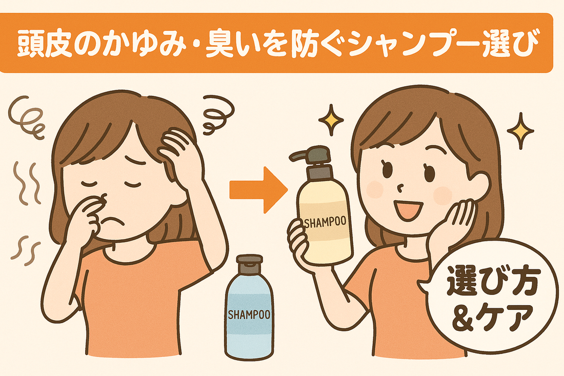 頭皮のかゆみ・臭いを防ぐには?美容師が教えるシャンプー選びとおすすめアイテム