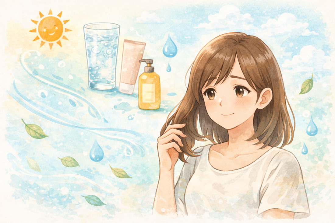 髪の水分量ってどれくらいが理想？乾燥毛の見分け方