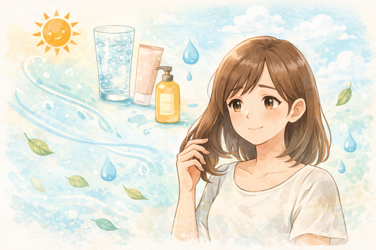 髪の水分量ってどれくらいが理想？乾燥毛の見分け方
