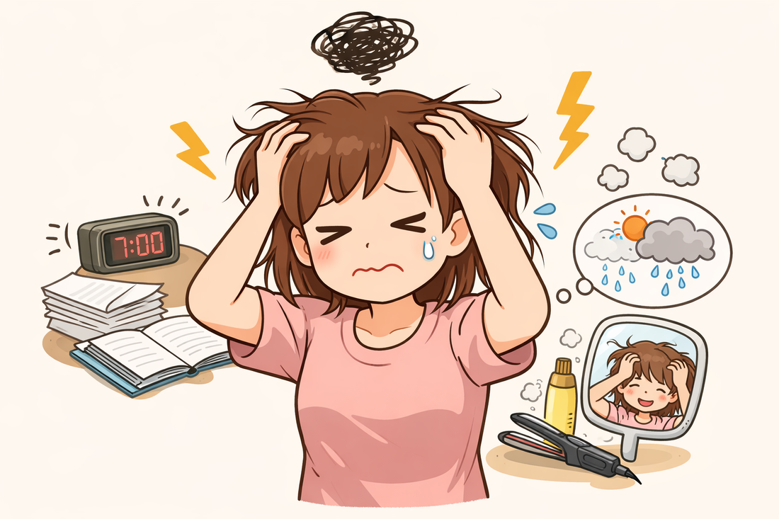 髪が決まらない日が続く7つの原因と対策法
