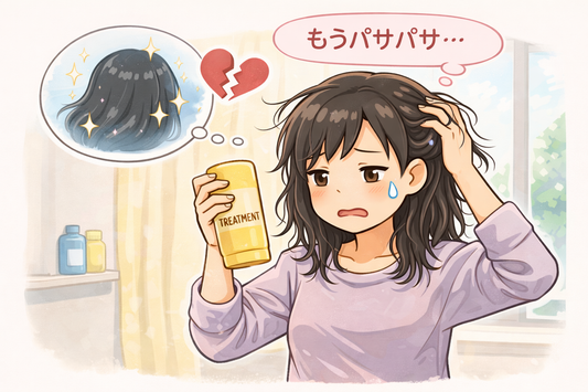 トリートメントがすぐ落ちる人の5つの特徴と対策