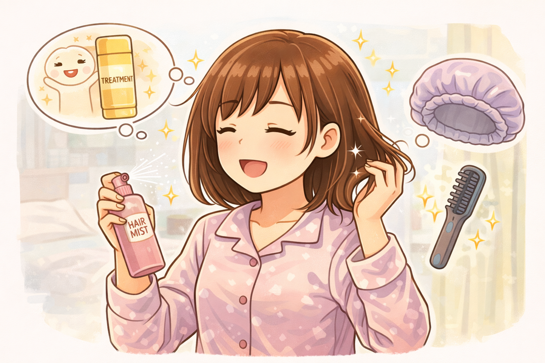 ズボラでも続く！簡単なのに効果的なヘアケア術