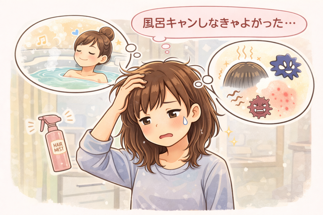 「風呂キャン」の習慣が招く髪と体の5つの悪影響