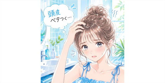 夏の頭皮ベタつき、実は「洗い方」が原因かも?正しい対策法