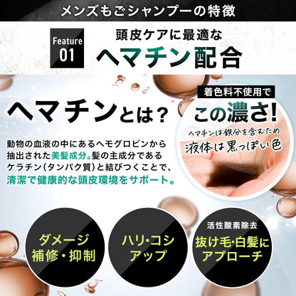 メンズもごシャンプー
