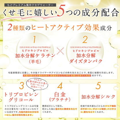 もごプレミアム集中クセゲウォーター